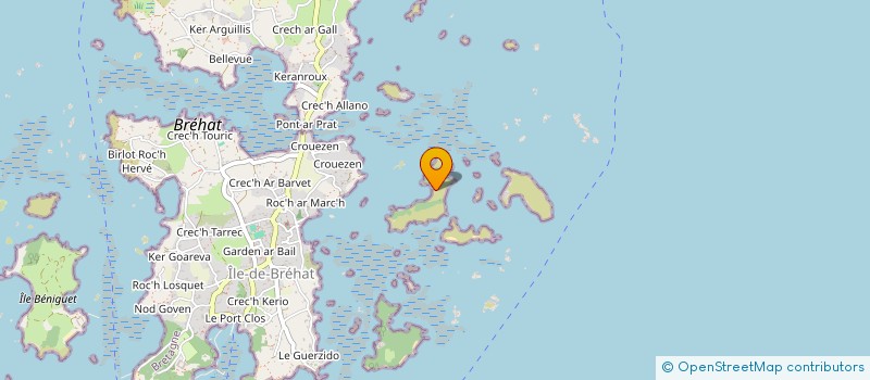 localisation de l'entreprise MUSIQUES EN ILES  ILE-DE-BREHAT