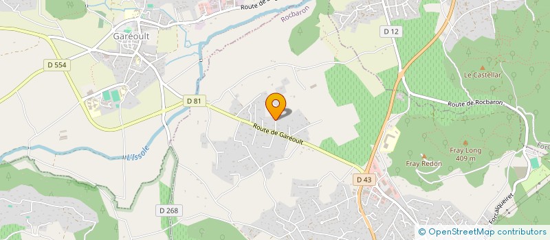 localisation de l'entreprise MUSIQUES EN LIBERTE  ROCBARON