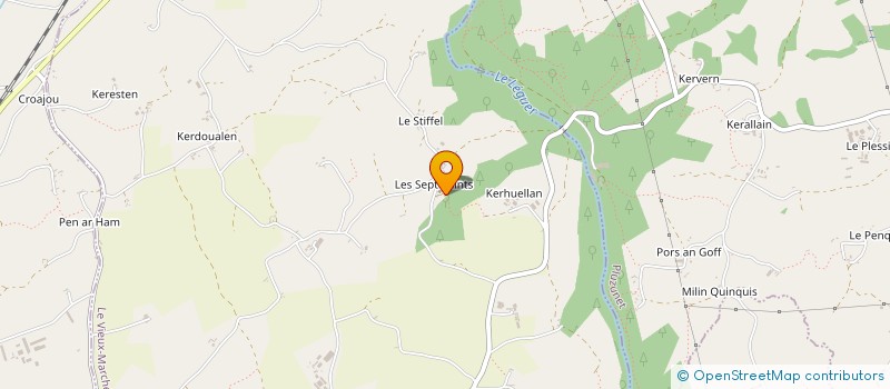 localisation de l'entreprise MUSIQUES EN PARTAGE  LE VIEUX-MARCHE