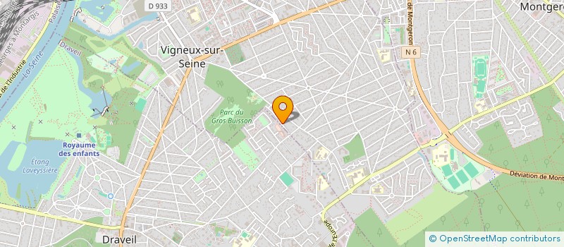 localisation de l'entreprise MUSIQUES EN TETE à VIGNEUX-SUR-SEINE
