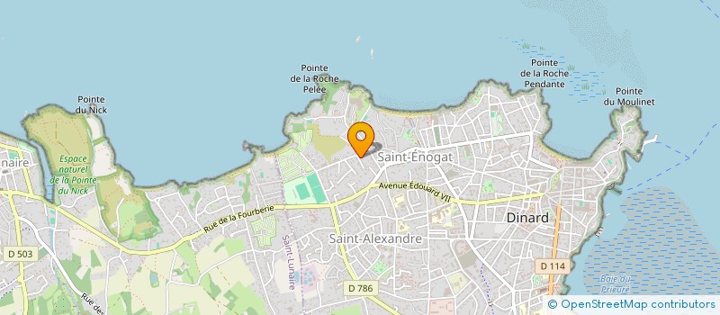 localisation de l'entreprise MUSIQUES ERRANCES  DINARD