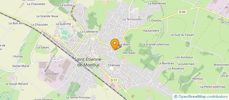localisation de l'entreprise MUSIQUES ET ARTS DU SINE SALOUM à SAINT-ETIENNE-DE-MONTLUC