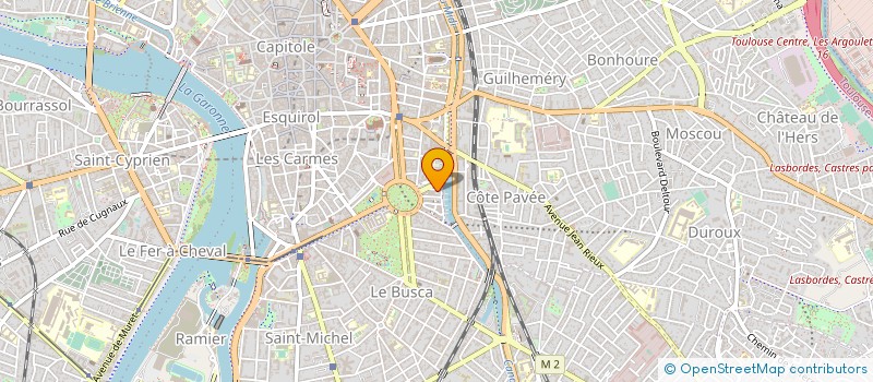 localisation de l'entreprise MUSIQUES ET ONDES ESPACE MUSICAL à TOULOUSE