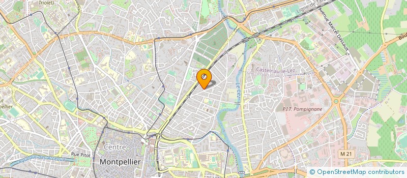 localisation de l'entreprise MUSIQUES EXPRESSIONS à MONTPELLIER