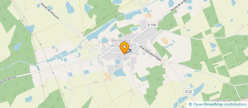 localisation de l'entreprise MUSIQUES FILMS DISTRIBUTION à MONTRIEUX-EN-SOLOGNE