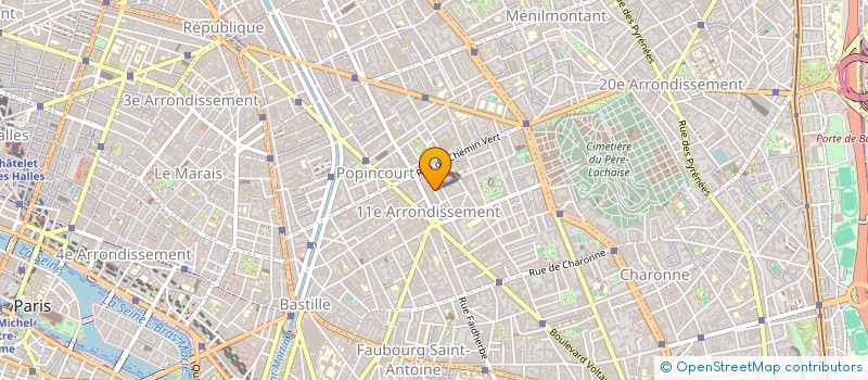 localisation de l'entreprise MUSIQUES ORIGIN DIFFUS ARTIST RECHE CREA  PARIS