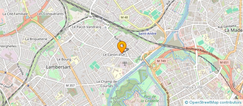 localisation de l'entreprise MUSIVOILA à LAMBERSART