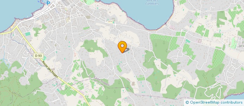 localisation de l'entreprise MUSKO à SAINT-TROPEZ