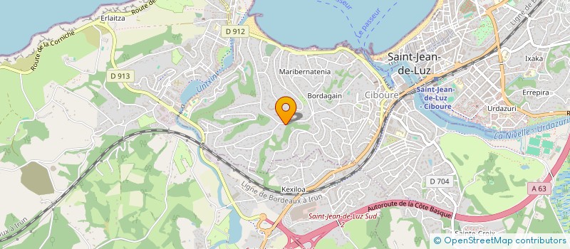 localisation de l'entreprise MUSKOA  CIBOURE