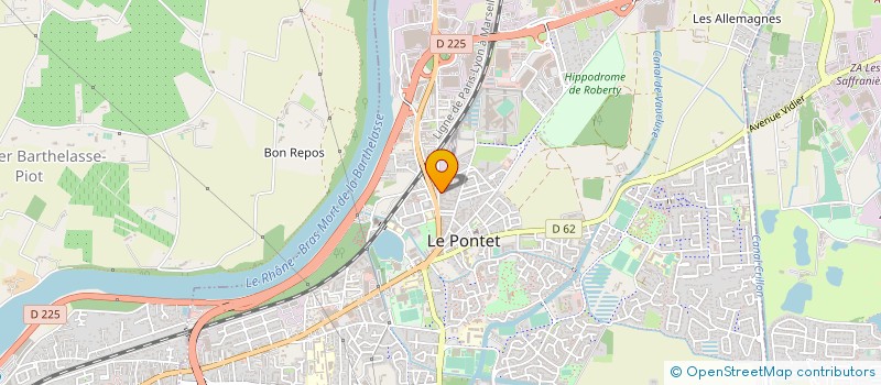 localisation de l'entreprise MUSLIM ASSISTANCE GROUPE  LE PONTET