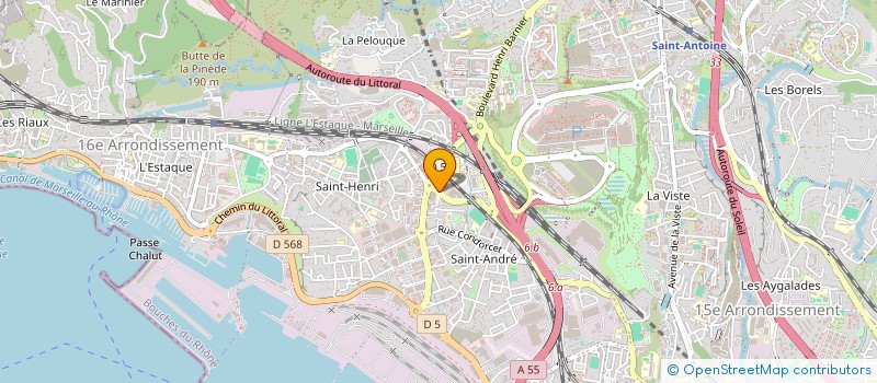 localisation de l'entreprise MUSLIM VIANDE DISTRIBUTION à MARSEILLE
