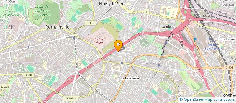 localisation de l'entreprise MUSOKA STUDIO à NOISY-LE-SEC