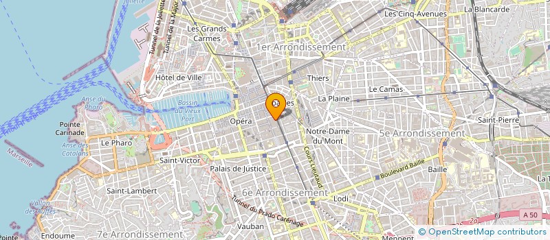 localisation de l'entreprise MUSSE à MARSEILLE