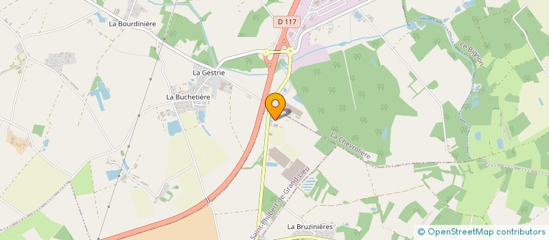 localisation de l'entreprise MUSSET-GUEDON  SAINT-PHILBERT-DE-GRAND-LIEU