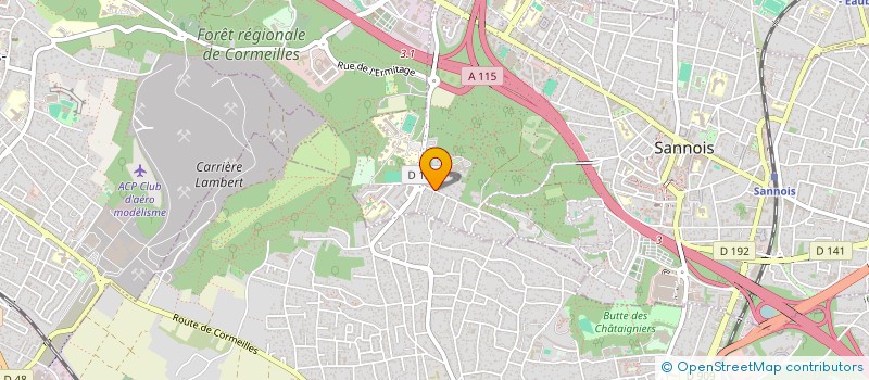 localisation de l'entreprise MUSSIMMO  SANNOIS