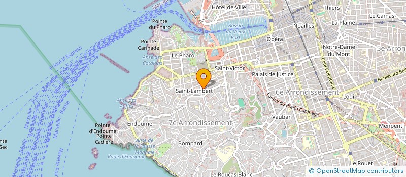 localisation de l'entreprise MUSSO IMMOBILIER  MARSEILLE
