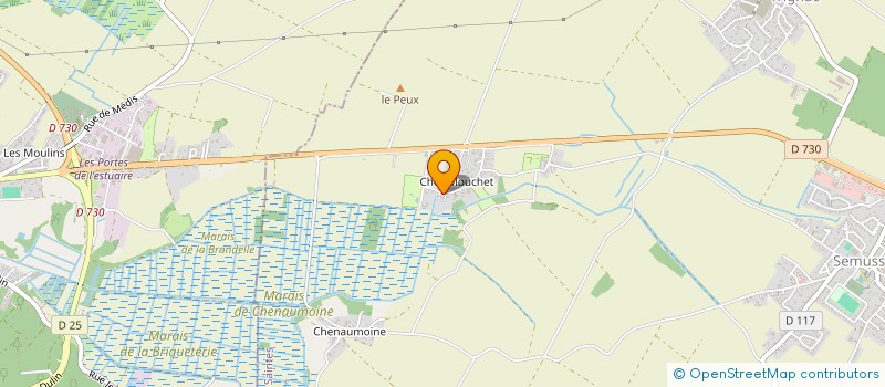 localisation de l'entreprise MUSSON  SEMUSSAC