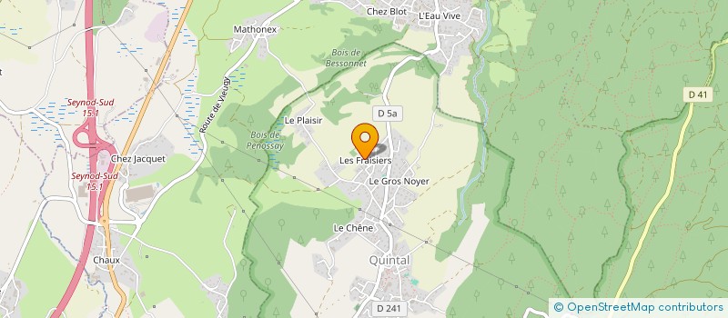 localisation de l'entreprise MUST à QUINTAL