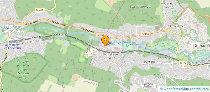 localisation de l'entreprise MUST à GIF-SUR-YVETTE