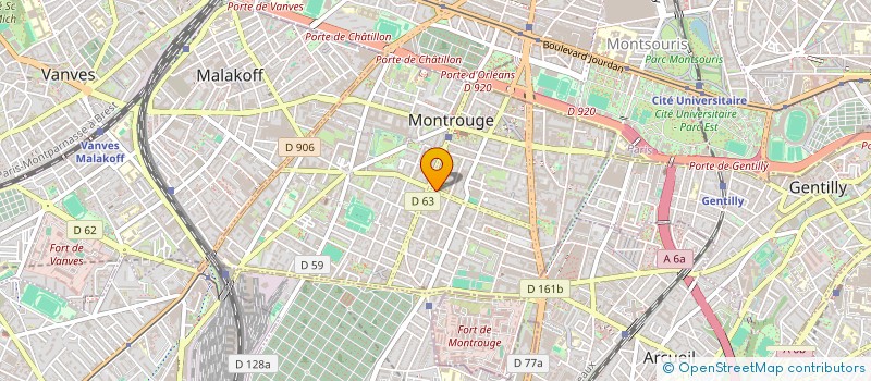 localisation de l'entreprise MUST CAR à MONTROUGE