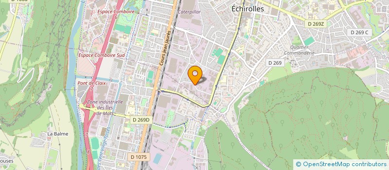 localisation de l'entreprise MUST CAR à ECHIROLLES