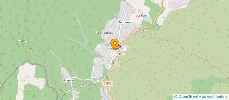 localisation de l'entreprise MUST CONSTRUCTION à SAINT-PAUL-LE-JEUNE
