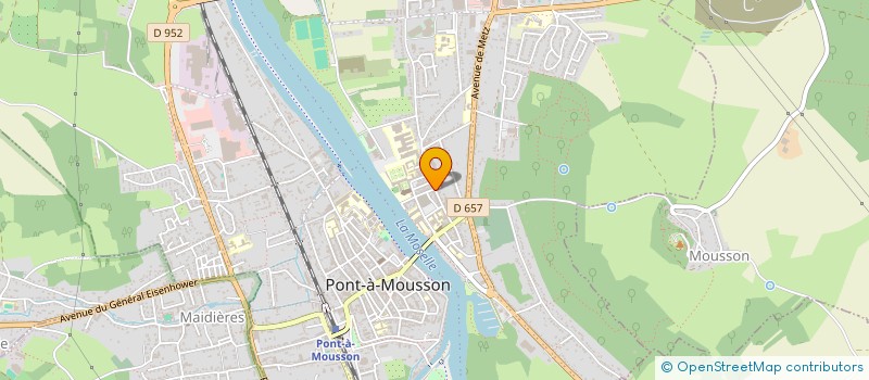 localisation de l'entreprise MUST FOOD à PONT-A-MOUSSON