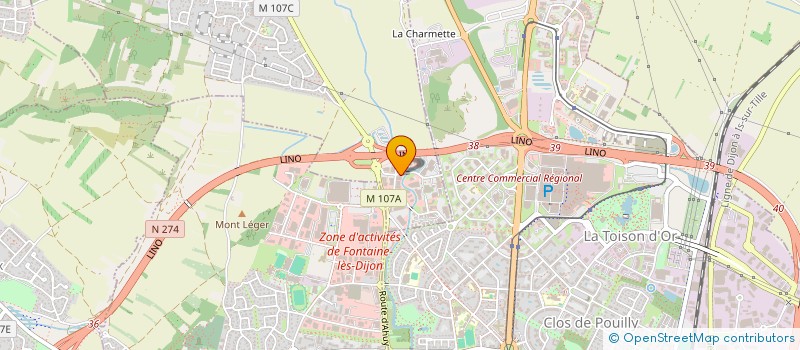 localisation de l'entreprise MUST OFFICE à AHUY
