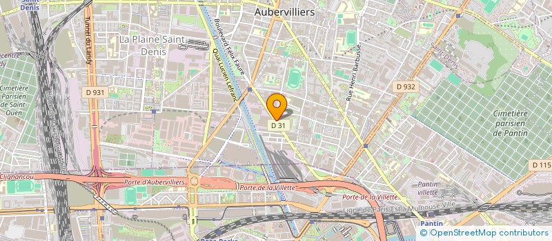 localisation de l'entreprise MUST SECURITE PRIVEE à AUBERVILLIERS