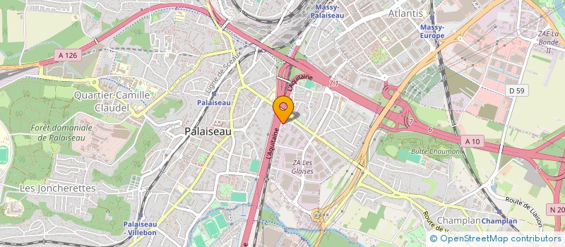 localisation de l'entreprise MUST TRADING INTERNATIONAL  PALAISEAU