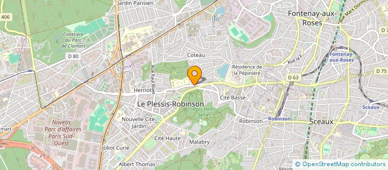 localisation de l'entreprise MUST92 à LE PLESSIS-ROBINSON