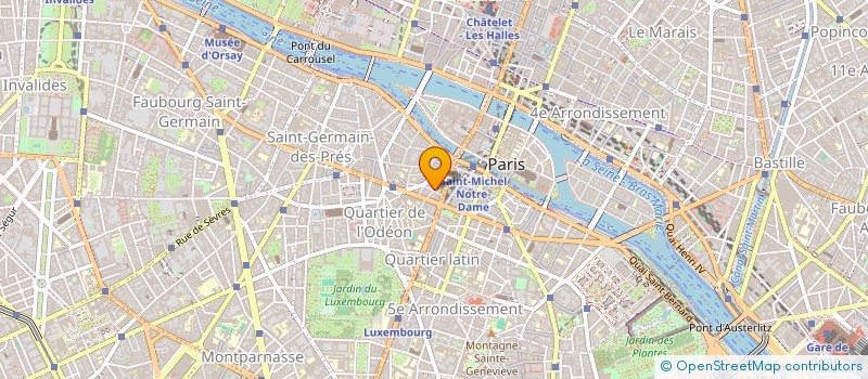 localisation de l'entreprise MUSTACCHI                     JOSEP  PARIS