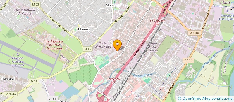 localisation de l'entreprise MUSTACEUS  TOULOUSE