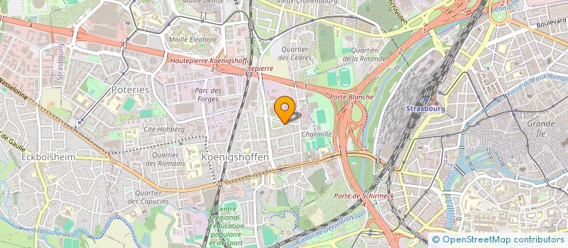 localisation de l'entreprise MUSTAFIC à STRASBOURG