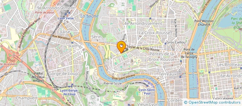 localisation de l'entreprise MUSTANG  LYON