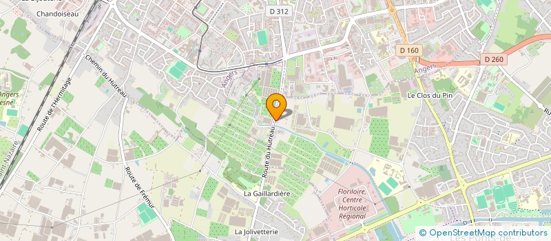 localisation de l'entreprise MUSTANG 52  LES PONTS-DE-CE