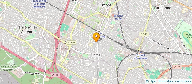 localisation de l'entreprise MUSTANG COLLECTIF à NOISY-LE-SEC