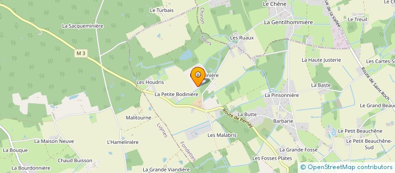 localisation de l'entreprise MUSTANG EXPRESS  LUYNES