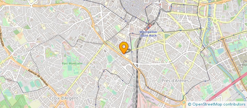 localisation de l'entreprise MUSTANG SARL à MONTPELLIER