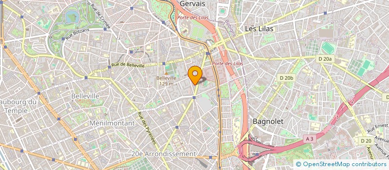 localisation de l'entreprise MUSTARD PRODUCTION  PARIS