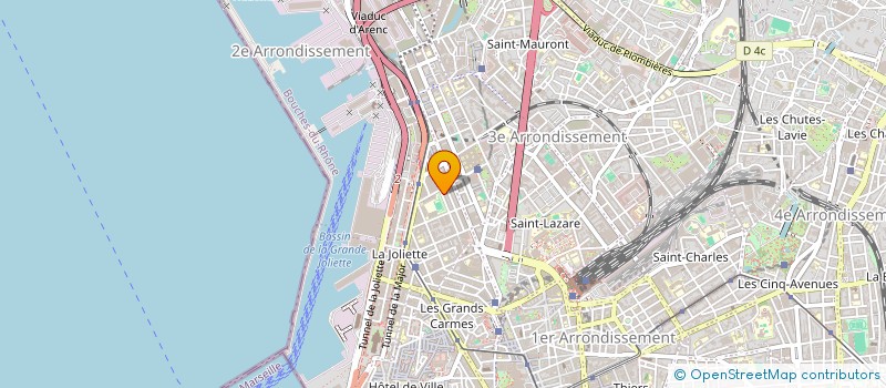 localisation de l'entreprise MUSTER à MARSEILLE 2EME