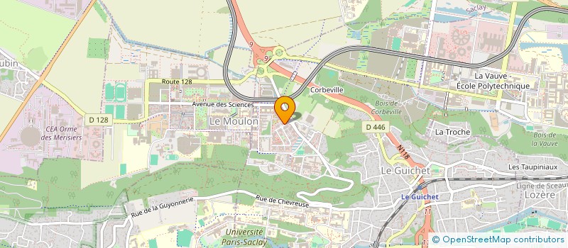 localisation de l'entreprise MUSTOFFER  ORSAY