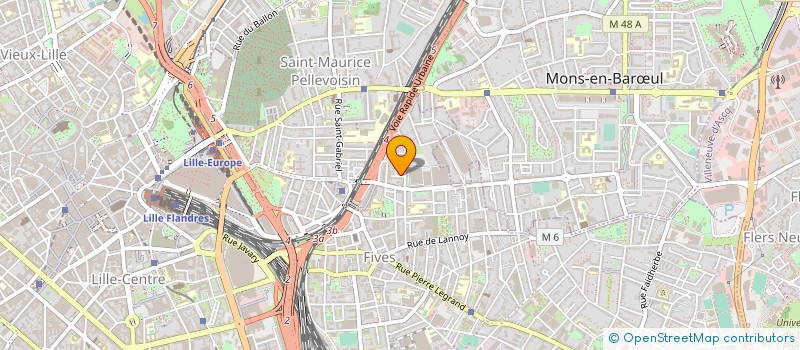 localisation de l'entreprise MUSTRENT à LILLE