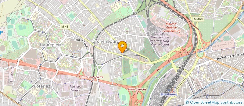 localisation de l'entreprise MUSTY PREPAUTO  STRASBOURG