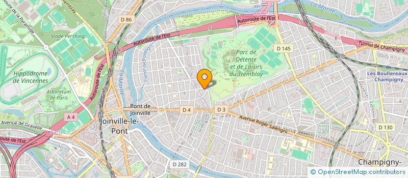 localisation de l'entreprise MUSUBI CONSULTING à CHAMPIGNY-SUR-MARNE