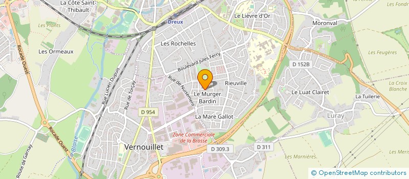 localisation de l'entreprise MUSULMANE DE L'AGGLOMERATION DROUAISE à DREUX