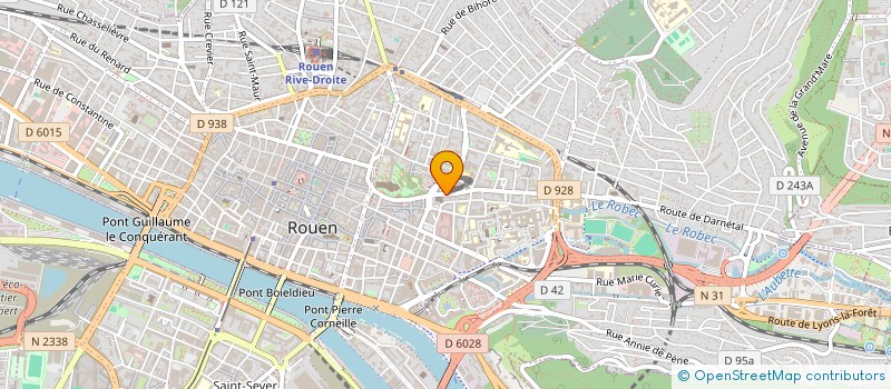 localisation de l'entreprise MUSULMANE DE VENTE ET DE DISTRIBUTION à ROUEN