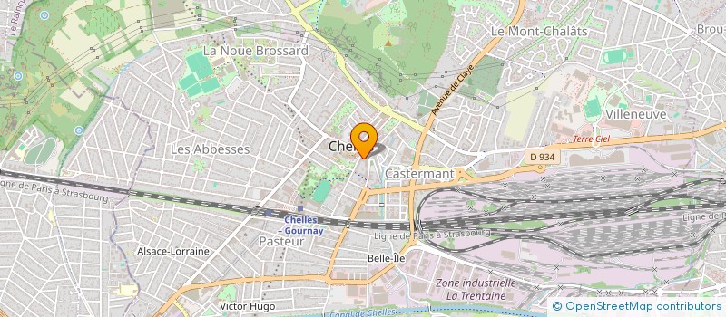 localisation de l'entreprise MUSWAS IMMO  CHELLES