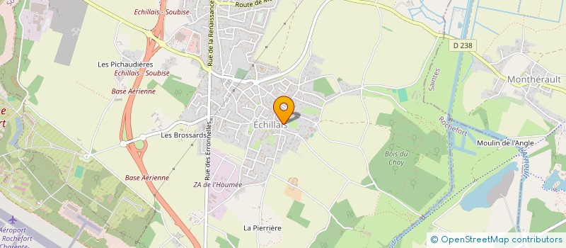 localisation de l'entreprise MUSYMIXX à ECHILLAIS