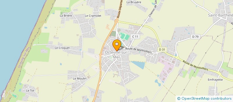 localisation de l'entreprise MUT AIDE SOCIALE SYND ARTISAN TAXI HAVRE  OCTEVILLE-SUR-MER